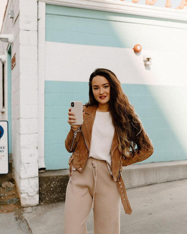 Taupe on Nude | Solid Beige Color Minimalist Case iPhone Case get.casely