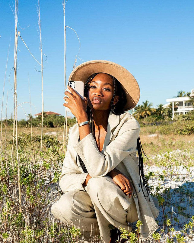 Taupe on Nude | Solid Beige Color Minimalist Case iPhone Case get.casely