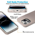 Taupe on Nude | Ultra-Protective Bold Case iPhone Case get.casely 