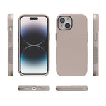 Taupe on Nude | Ultra-Protective Bold Case iPhone Case get.casely 