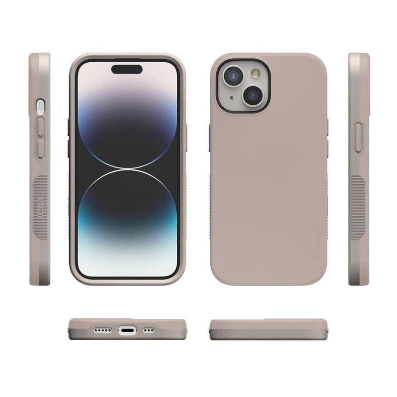 Taupe on Nude | Ultra-Protective Bold Case iPhone Case get.casely 