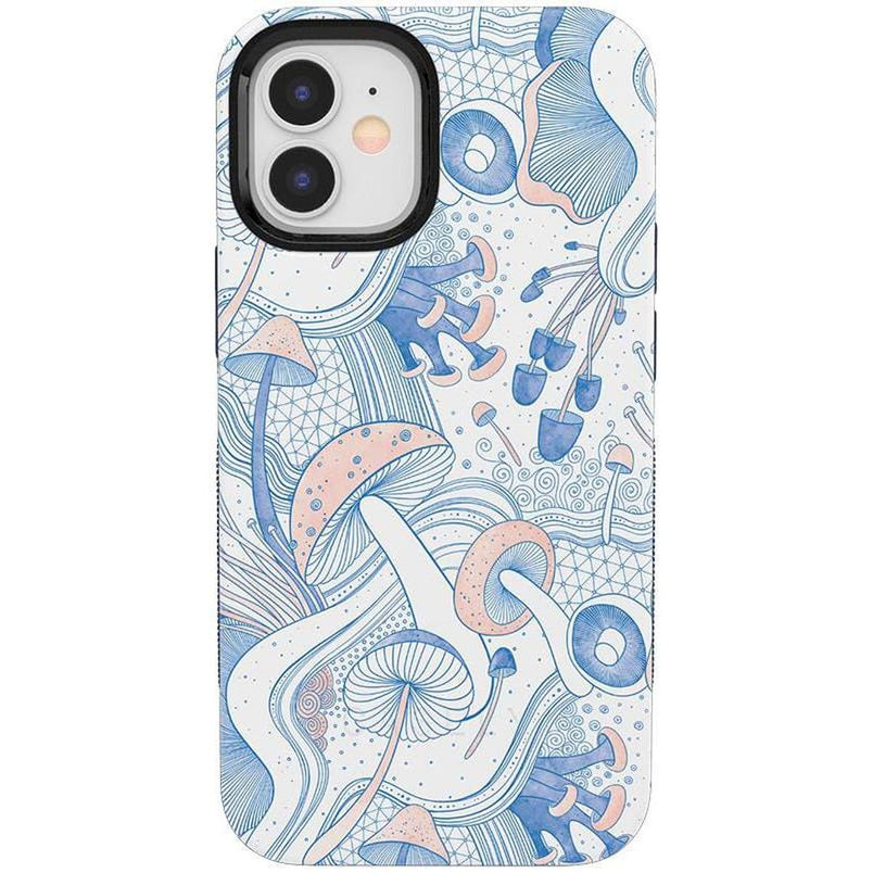 The Fun Guy | Enchanted Forest Mushroom Floral Case iPhone Case get.casely Bold + MagSafe® iPhone 12
