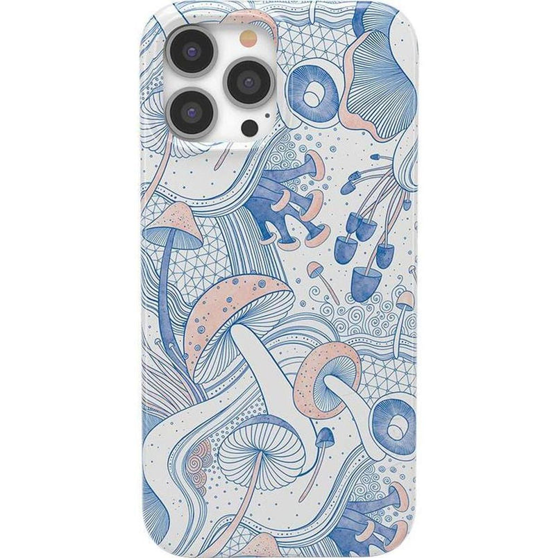 The Fun Guy | Enchanted Forest Mushroom Floral Case iPhone Case get.casely Classic + MagSafe® iPhone 13 Pro