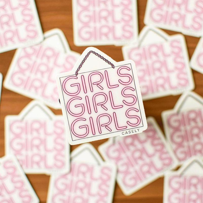 The Girl Power Pack Sticker Pack get.casely 