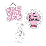 The Girl Power Pack Sticker Pack get.casely 