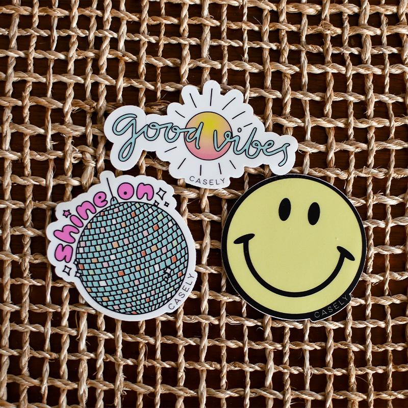 The Positivity Pack Sticker Pack get.casely 