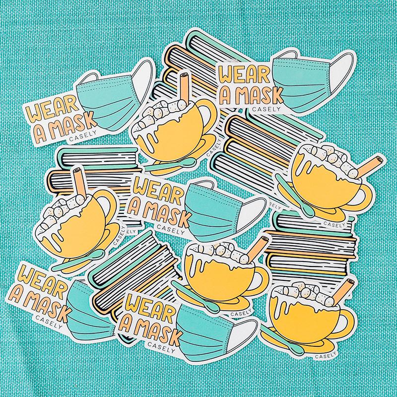 The Stay-At-Home Pack Sticker Pack get.casely 