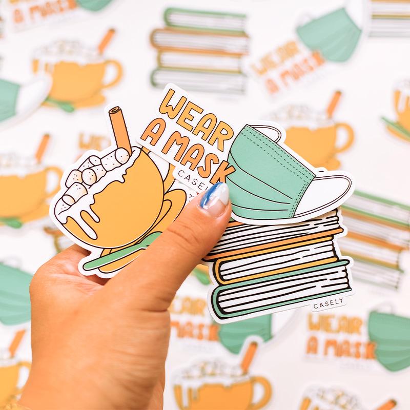 The Stay-At-Home Pack Sticker Pack get.casely 