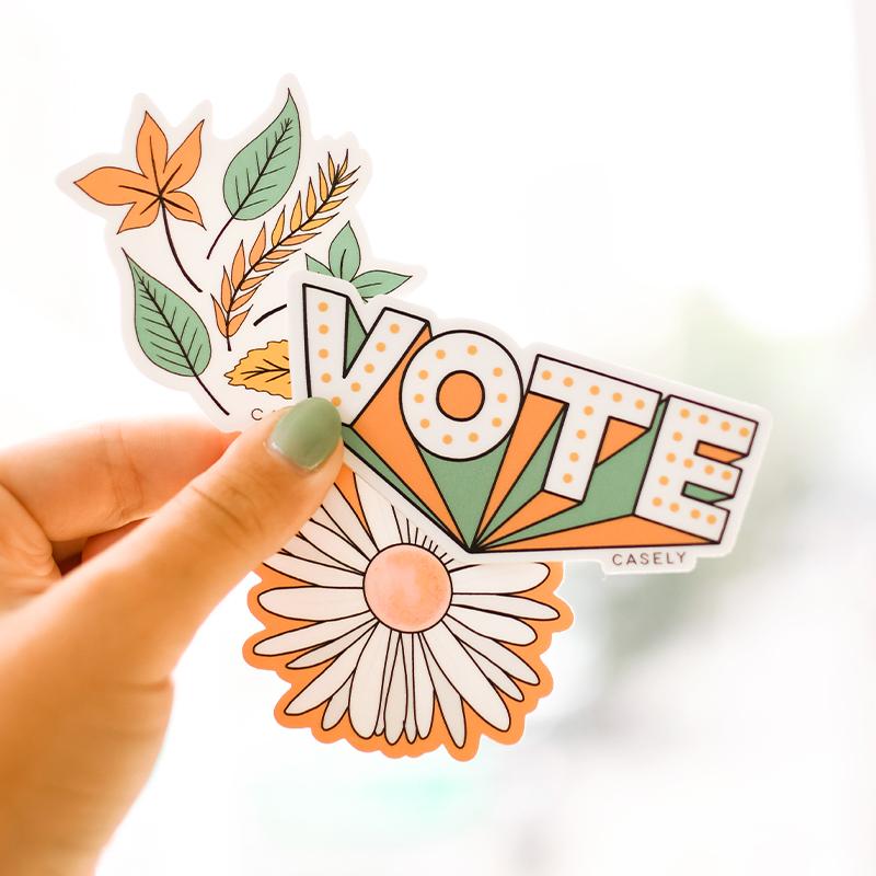 The VOTE Pack Sticker Pack get.casely 