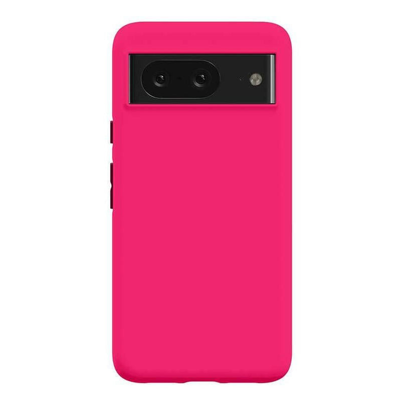 Think Pink | Solid Neon Pink Google Pixel Case Google Pixel Case Casetry Essential Google Pixel 8 