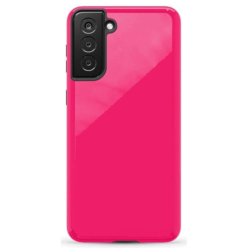 Think Pink | Solid Neon Pink Samsung Case