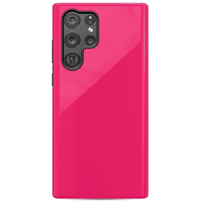 Think Pink | Solid Neon Pink Samsung Case