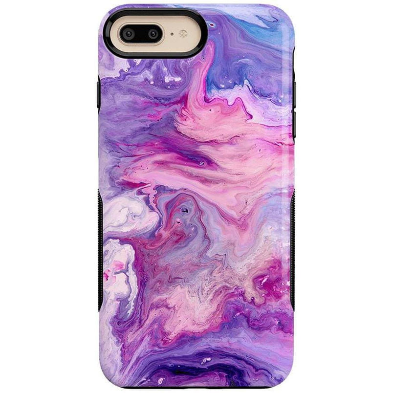 Tie Dying Over You | Purple Marble iPhone Case iPhone Case get.casely Bold iPhone 6/7/8 Plus