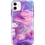 Tie Dying Over You | Purple Marble iPhone Case iPhone Case get.casely Classic iPhone 11