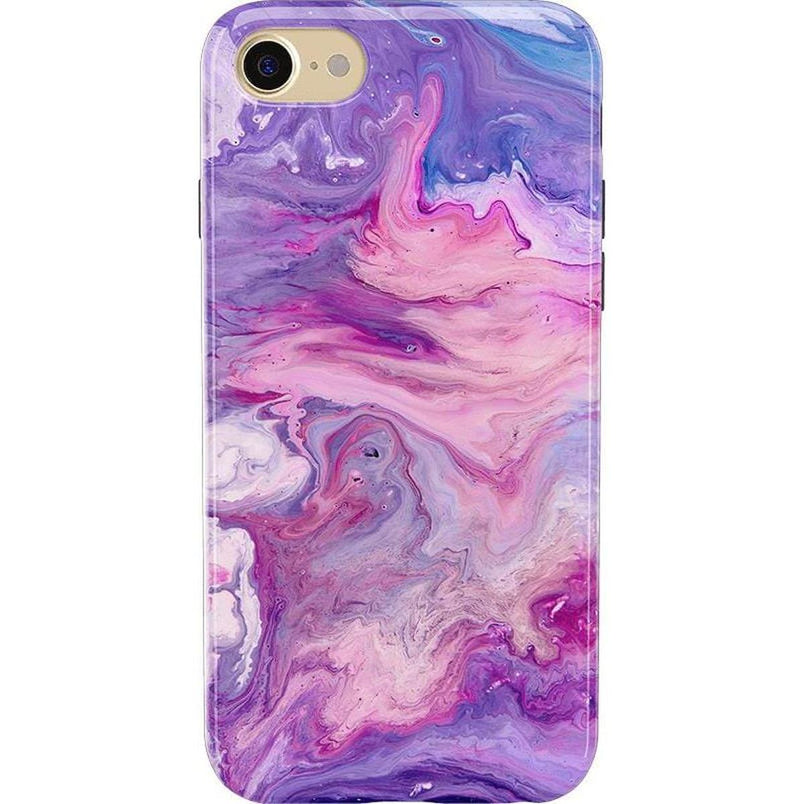 Tie Dying Over You | Purple Marble iPhone Case iPhone Case get.casely Classic iPhone 6/7/8
