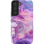 Tie Dying Over You | Purple Marble Samsung Case Samsung Case get.casely Bold Galaxy S22 