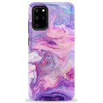 Tie Dying Over You | Purple Marble Samsung Case
