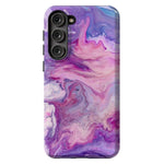 Tie Dying Over You | Purple Marble Samsung Case