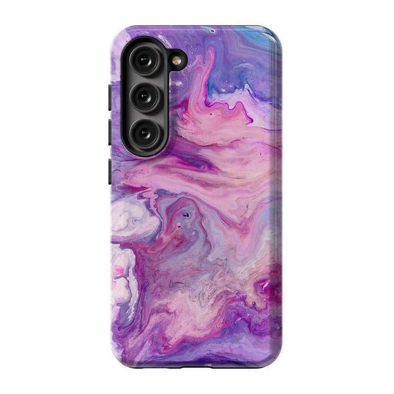 Tie Dying Over You | Purple Marble Samsung Case