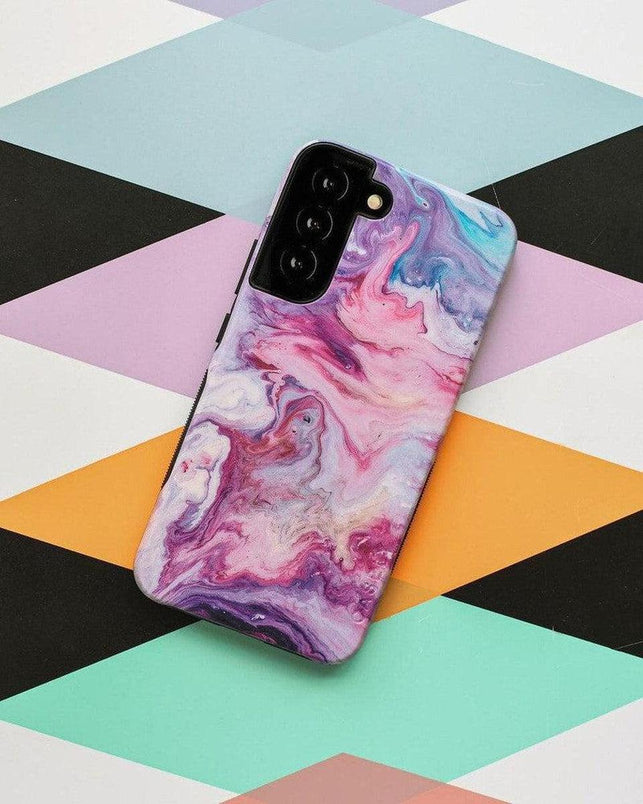 Tie Dying Over You | Purple Marble Samsung Case Samsung Case Casetry