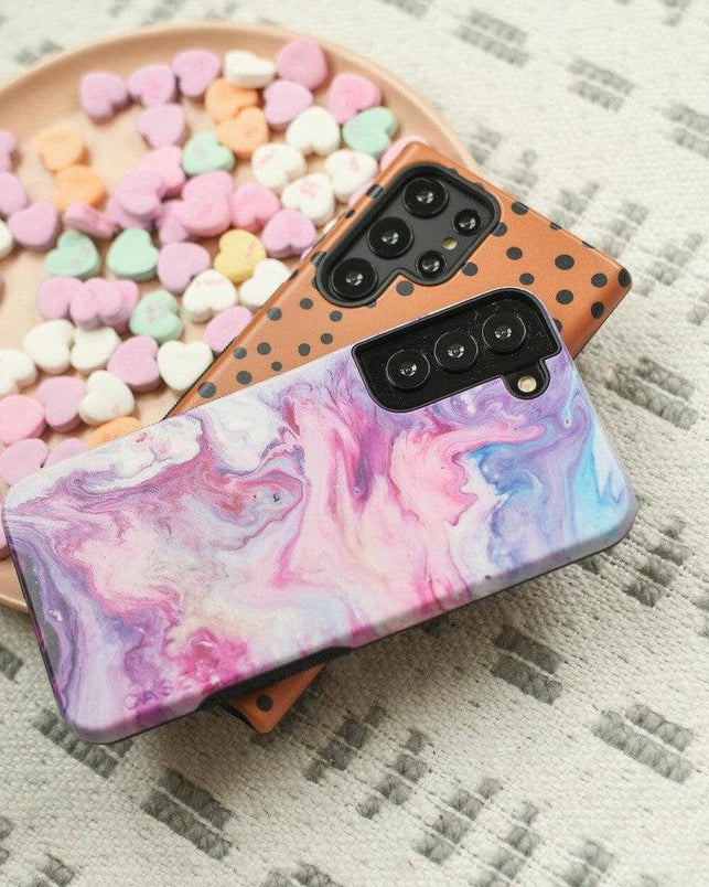 Tie Dying Over You | Purple Marble Samsung Case Samsung Case Casetry
