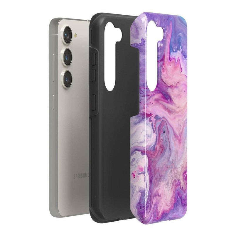 Tie Dying Over You | Purple Marble Samsung Case Samsung Case Casetry