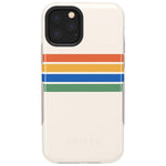 Totally Groovy | Rainbow Stripes Color Block Case iPhone Case get.casely Bold iPhone 11 Pro