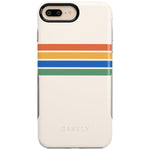 Totally Groovy | Rainbow Stripes Color Block Case iPhone Case get.casely Bold iPhone 6/7/8 Plus