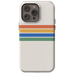 Totally Groovy | Rainbow Stripes Color Block Case iPhone Case get.casely Essential + MagSafe® iPhone 14 Pro Max