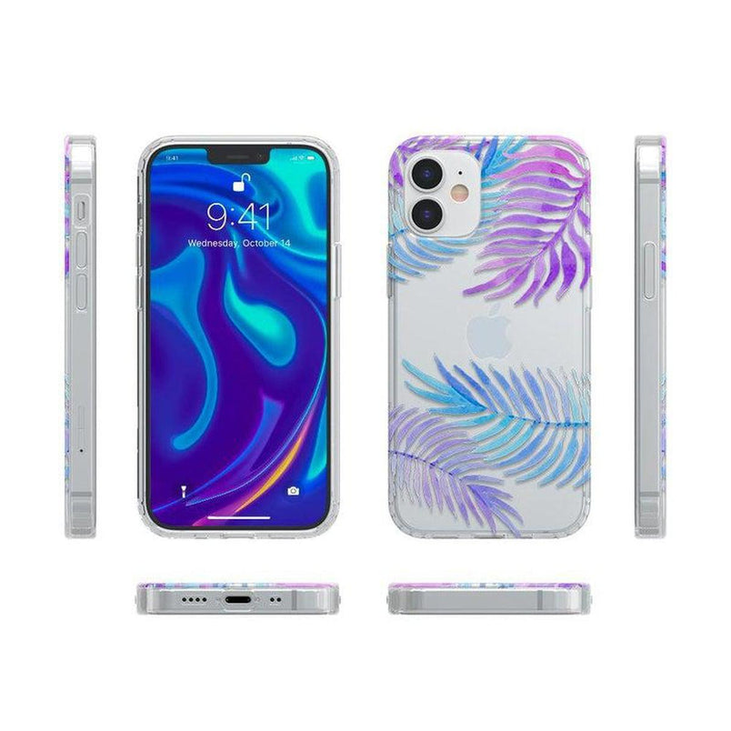 Tropical Blues | Palm Leaves Floral case iPhone Case get.casely 