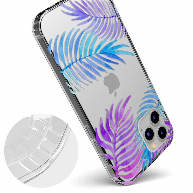 Tropical Blues | Palm Leaves Floral case iPhone Case get.casely 