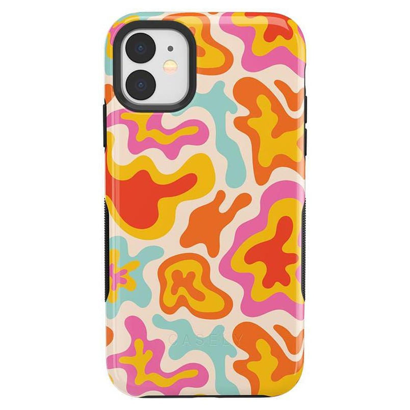 Color Splash | Abstract Retro Case iPhone Case get.casely Bold iPhone 11