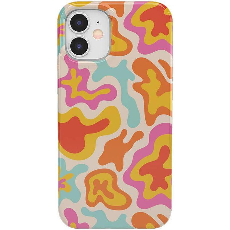Color Splash | Abstract Retro Case iPhone Case get.casely Classic iPhone 12