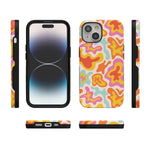 Tropical Color Splash | Abstract Retro Case iPhone Case get.casely 