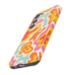 Tropical Color Splash | Abstract Retro Samsung Case Samsung Case Casetry