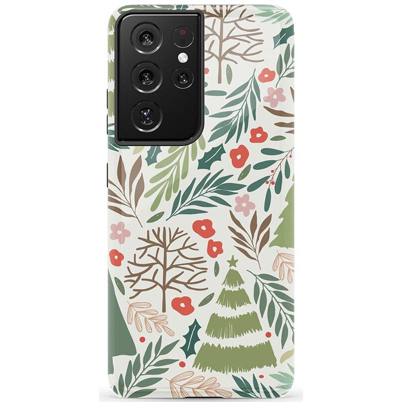 Under the Mistletoe | Holiday Case Phone Case Casetry Essential Galaxy S22 Ultra