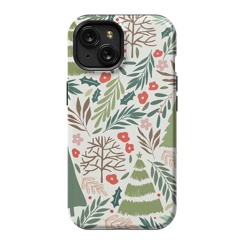 Under the Mistletoe | Holiday Case Phone Case Casetry Essential + MagSafe® iPhone 15