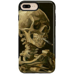 Van Gogh | Skull of a Skeleton with Burning Cigarette Phone Case iPhone Case Van Gogh Museum Bold iPhone 6/7/8 Plus