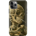 Van Gogh | Skull of a Skeleton with Burning Cigarette Phone Case iPhone Case Van Gogh Museum Classic iPhone 11 Pro Max