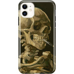 Van Gogh | Skull of a Skeleton with Burning Cigarette Phone Case iPhone Case Van Gogh Museum Classic iPhone 11