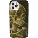 Van Gogh | Skull of a Skeleton with Burning Cigarette Phone Case iPhone Case Van Gogh Museum Classic iPhone 12 Pro Max