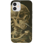 Van Gogh | Skull of a Skeleton with Burning Cigarette Phone Case iPhone Case Van Gogh Museum Classic iPhone 12