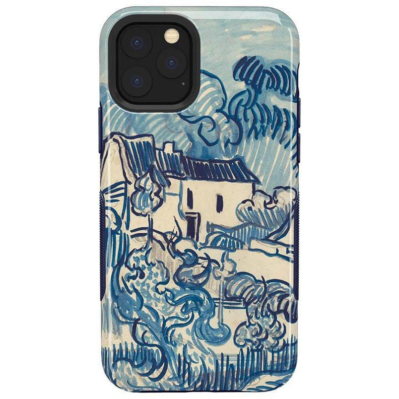 Van Gogh | Landscape With Houses Phone Case iPhone Case Van Gogh Museum Bold iPhone 11 Pro Max