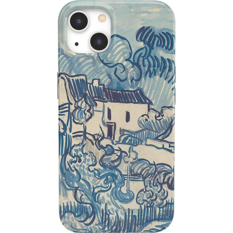 Van Gogh | Landscape With Houses Phone Case iPhone Case Van Gogh Museum Classic iPhone 13 Mini