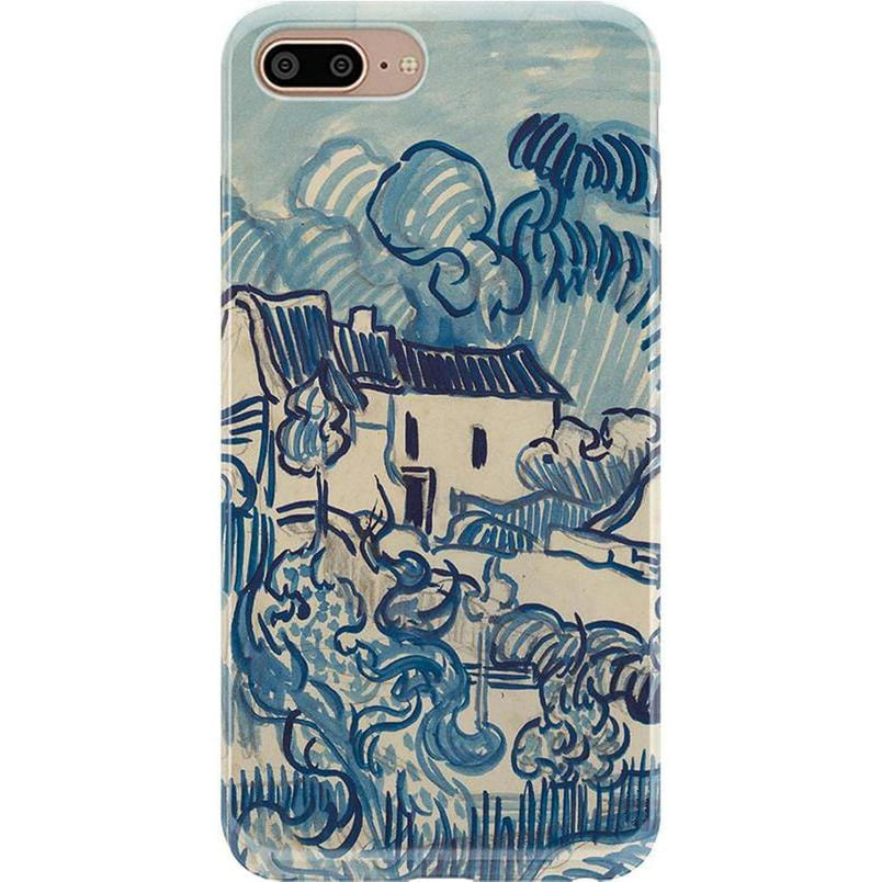 Van Gogh | Landscape With Houses Phone Case iPhone Case Van Gogh Museum Classic iPhone 6/7/8 Plus