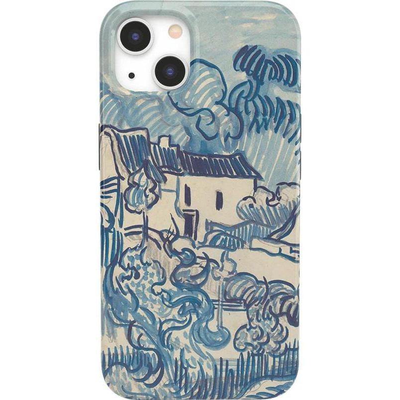 Van Gogh | Landscape With Houses Phone Case iPhone Case Van Gogh Museum Classic + MagSafe® iPhone 13