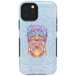 Vida y Muerte | Frida Kahlo Dotted Skull Case iPhone Case get.casely Bold iPhone 11 Pro Max 