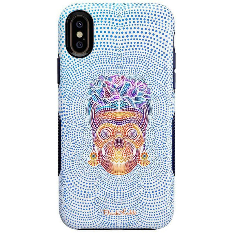 Vida y Muerte | Frida Kahlo Dotted Skull Case iPhone Case get.casely Bold iPhone XS Max 