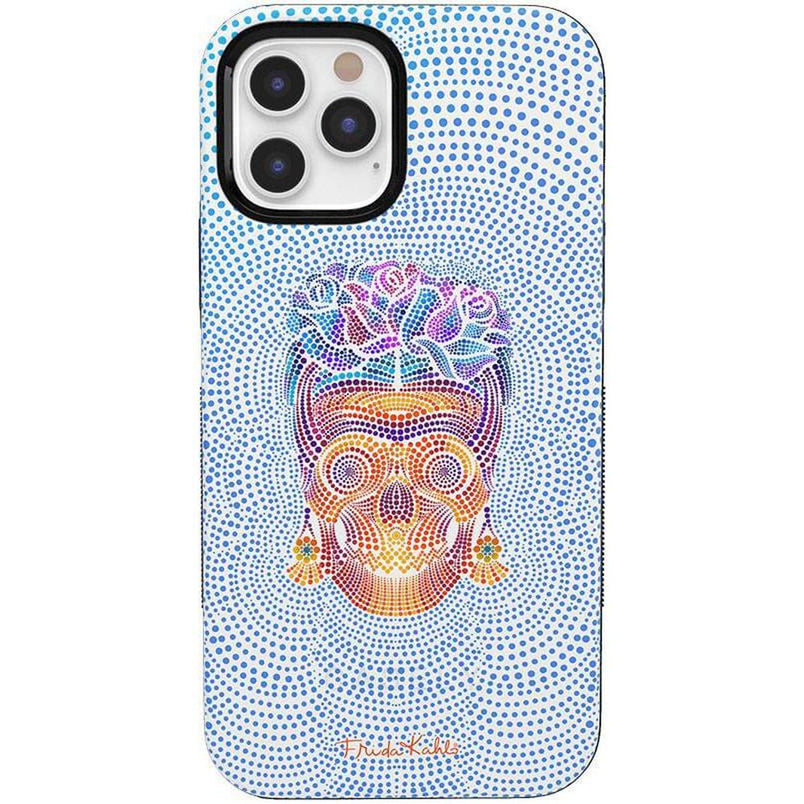 Vida y Muerte | Frida Kahlo Dotted Skull Case iPhone Case get.casely Bold + MagSafe® iPhone 12 Pro Max 