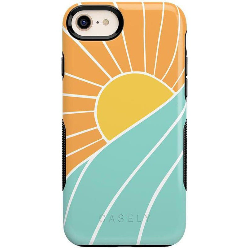 Waves & Rays | Sunshine Case iPhone Case get.casely Bold iPhone SE (2020 & 2022)